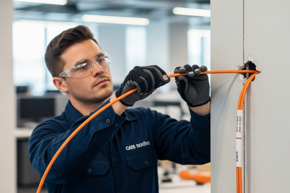 Cat5 Kablo Çekimi 8 Cat5 Kablo Çekimi